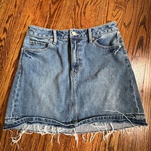 Banana Republic Classic Blue Mini Skirt